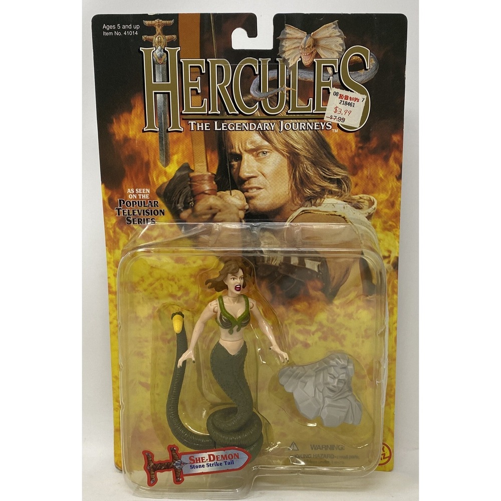 Hercules Legendary Journeys She Demon W/‎ Stone Strike Tail Figure